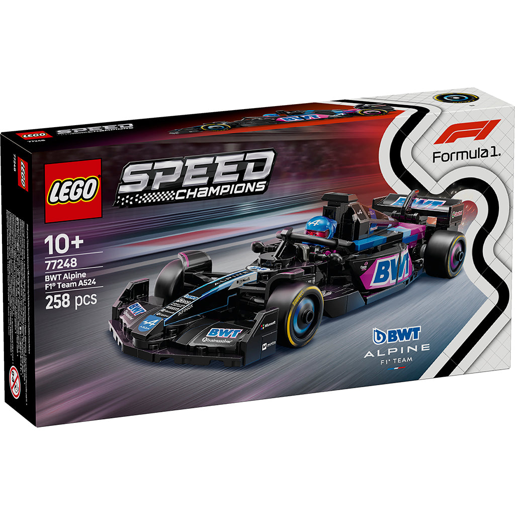 LEGO® Speed Champions, BWT Alpine F1® Team A524-racerbil