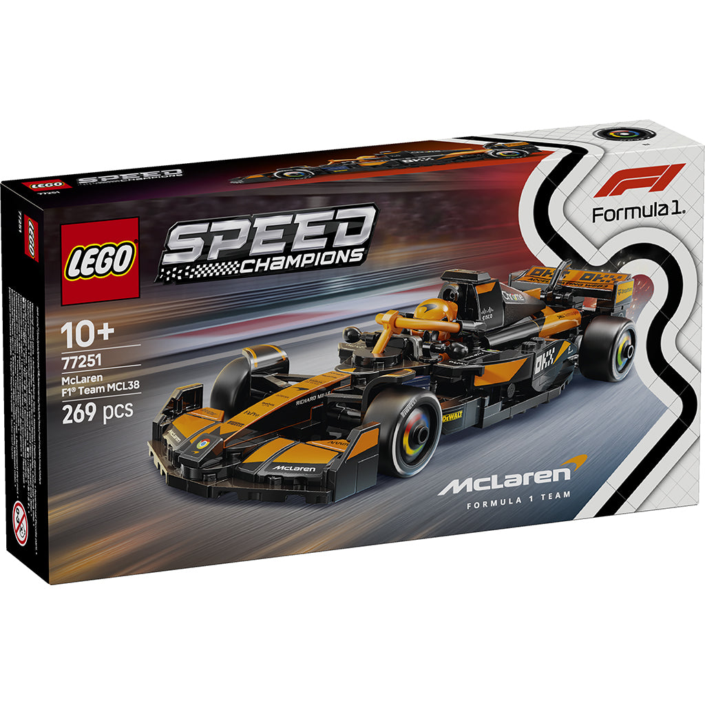 LEGO® Speed Champions, McLaren F1® Team MCL38-racerbil