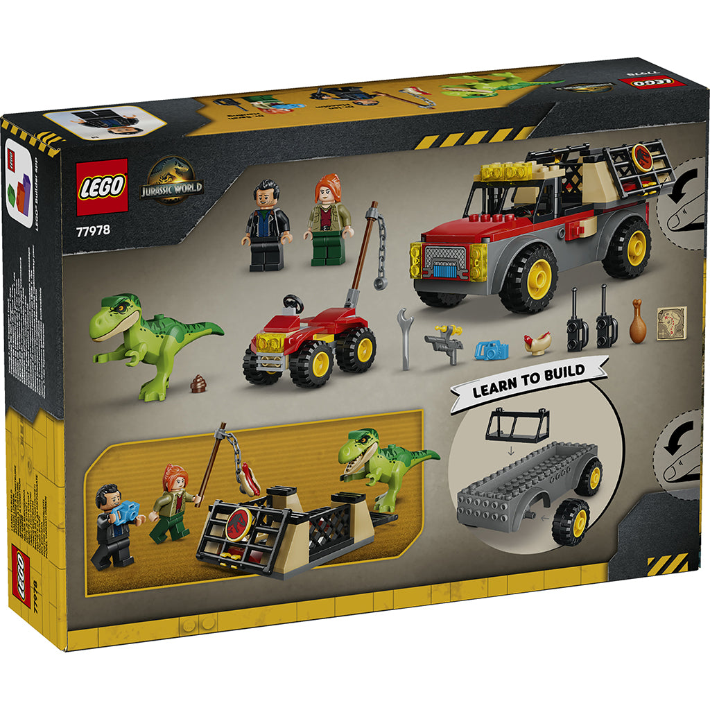 LEGO® Jurassic World Ung T. rex-transportvogn