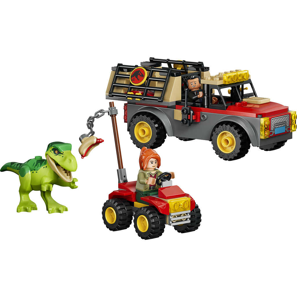 LEGO® Jurassic World Ung T. rex-transportvogn