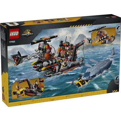 LEGO® Jurassic World Mosasaurus-dinosaurens bådangreb