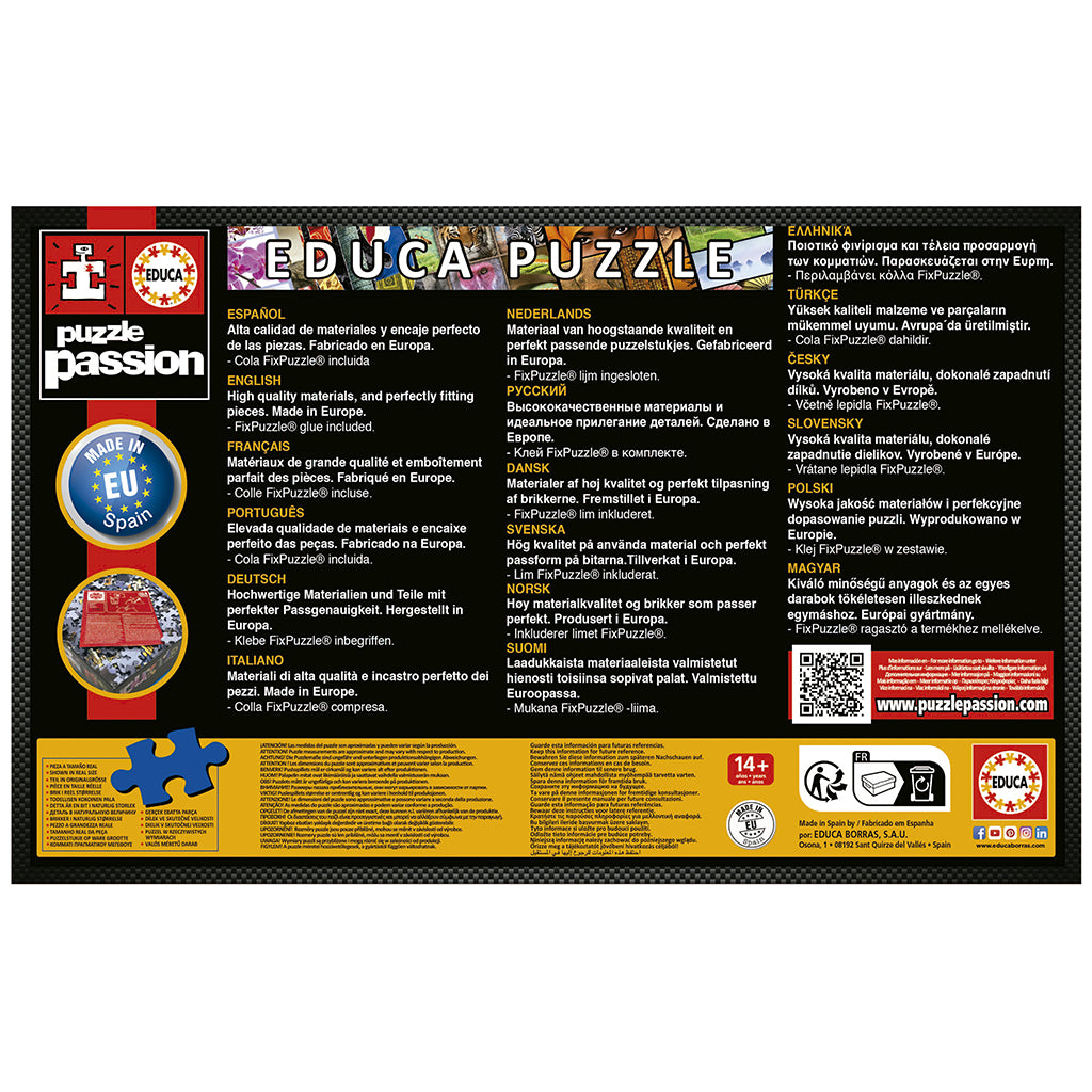 Educa puslespil, Vidunderlig boghandel - 1000 brikker