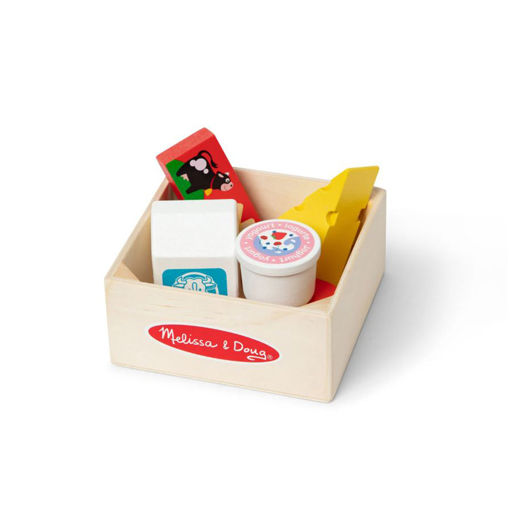 Melissa &amp; Doug Legemad i træ, Mejeriprodukter
