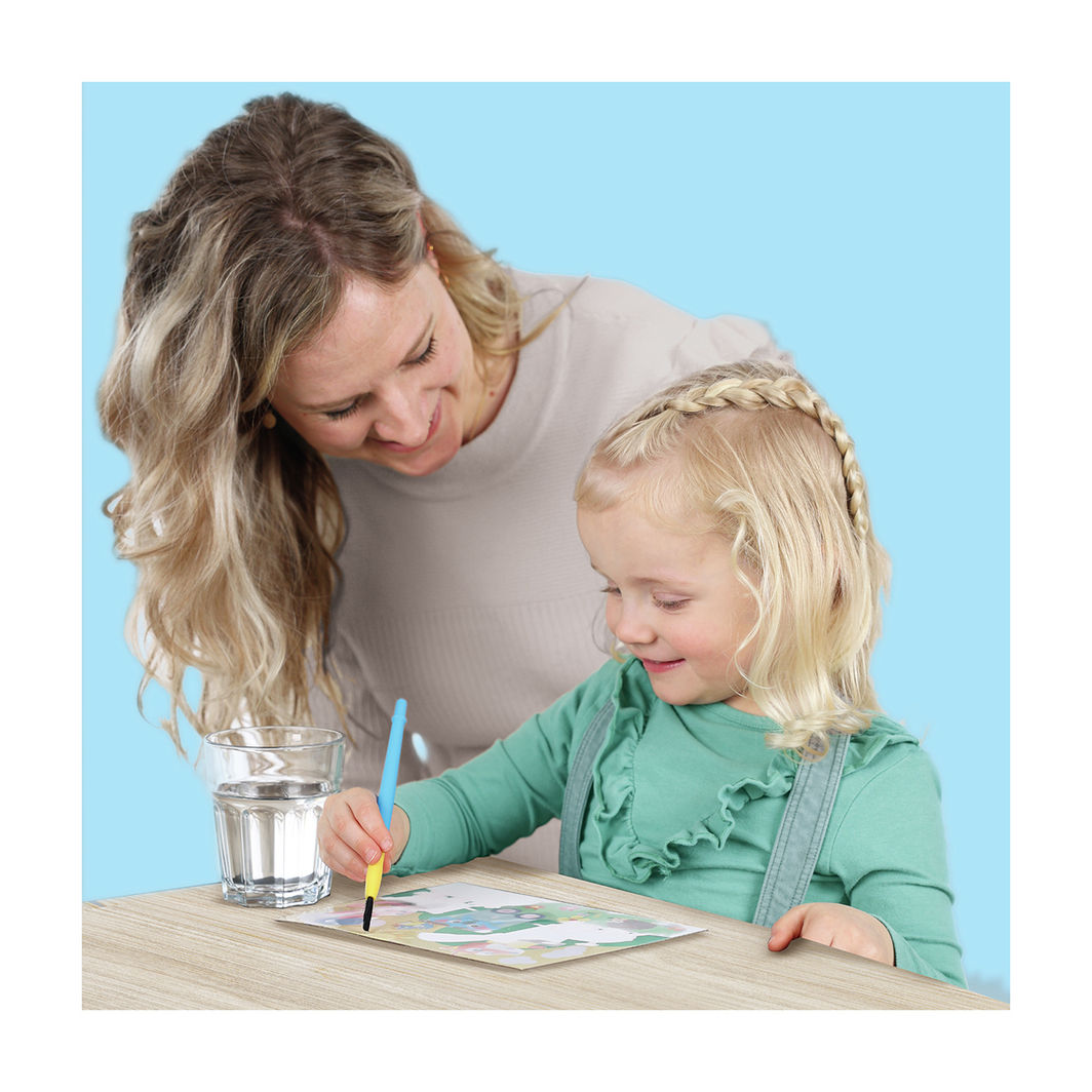 SES Creative, Farv med vand - Safari malebog