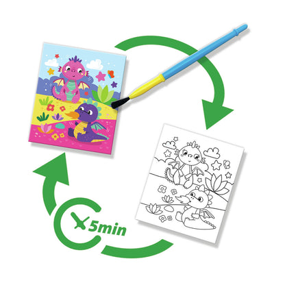 SES Creative, Farv med vand - Fantasi malebog