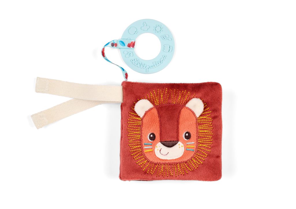 Lilliputiens, Jack stofbog til baby med bidering