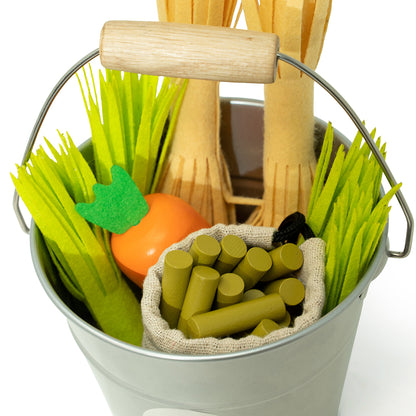 By Astrup Vand- og foderspand til kæphest, Uden tilbehør