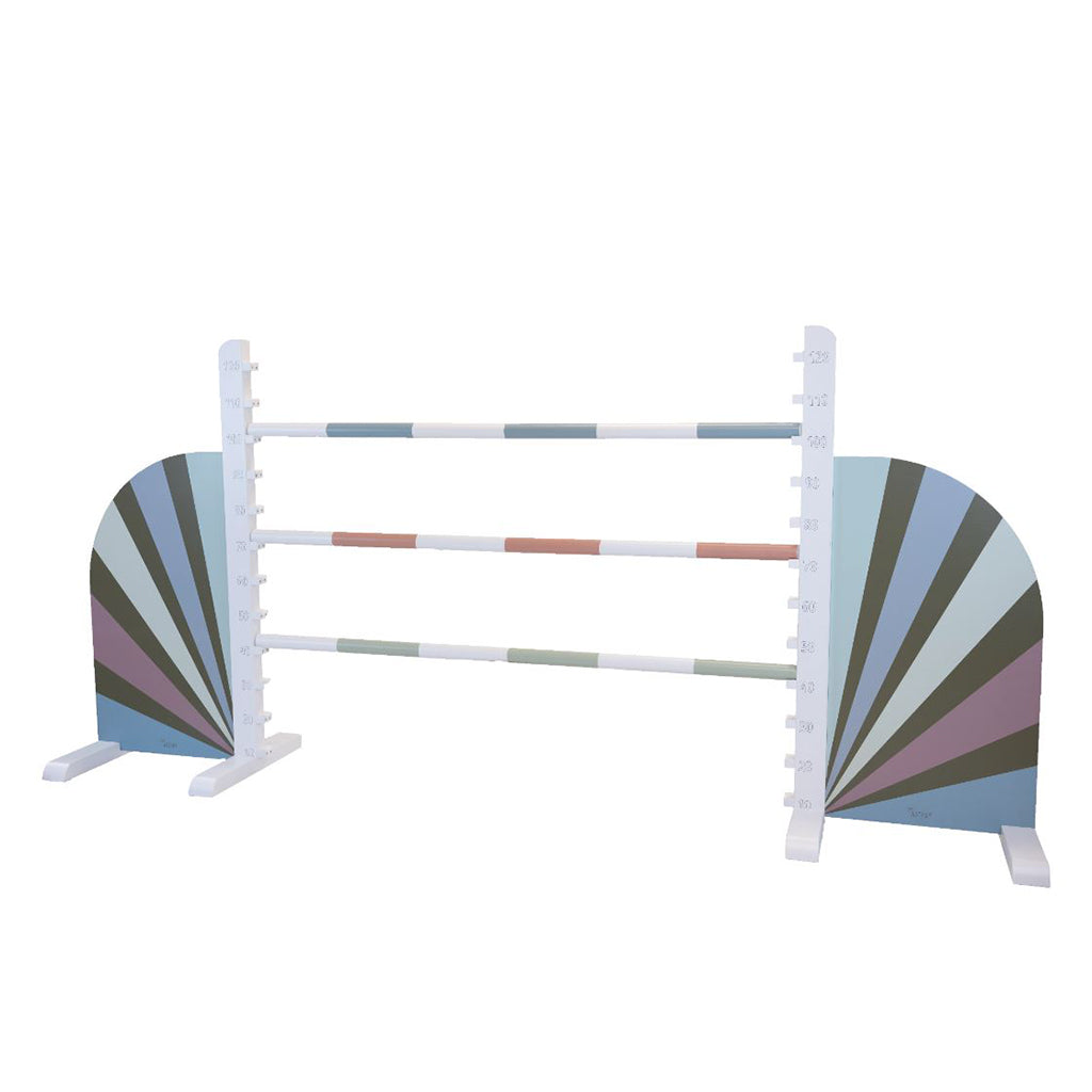 By Astrup kæpheste tilbehør, springsider (vinger) - Stripes