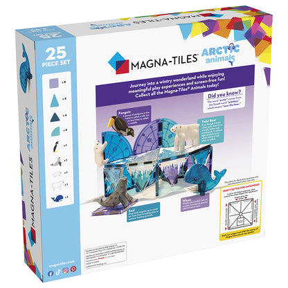 Magna-Tiles Magnetisk byggesæt, Artic animals - 25 dele