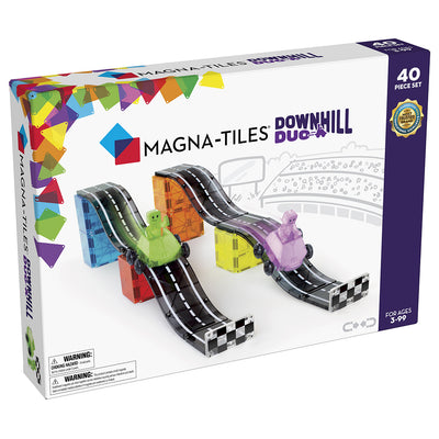 Magna-Tiles Downhill Duo, Magnetisk byggesæt m. 40 dele