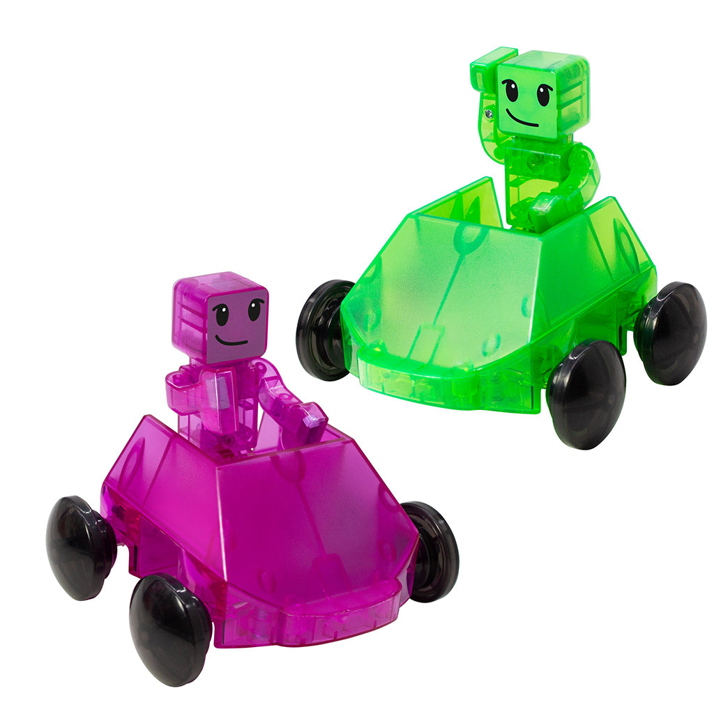 Magna-Tiles Downhill Duo, Magnetisk byggesæt m. 40 dele