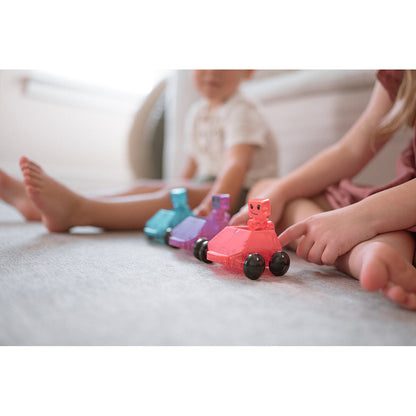 Magna-Tiles Dashers, Magnetisk byggesæt m. 6 dele