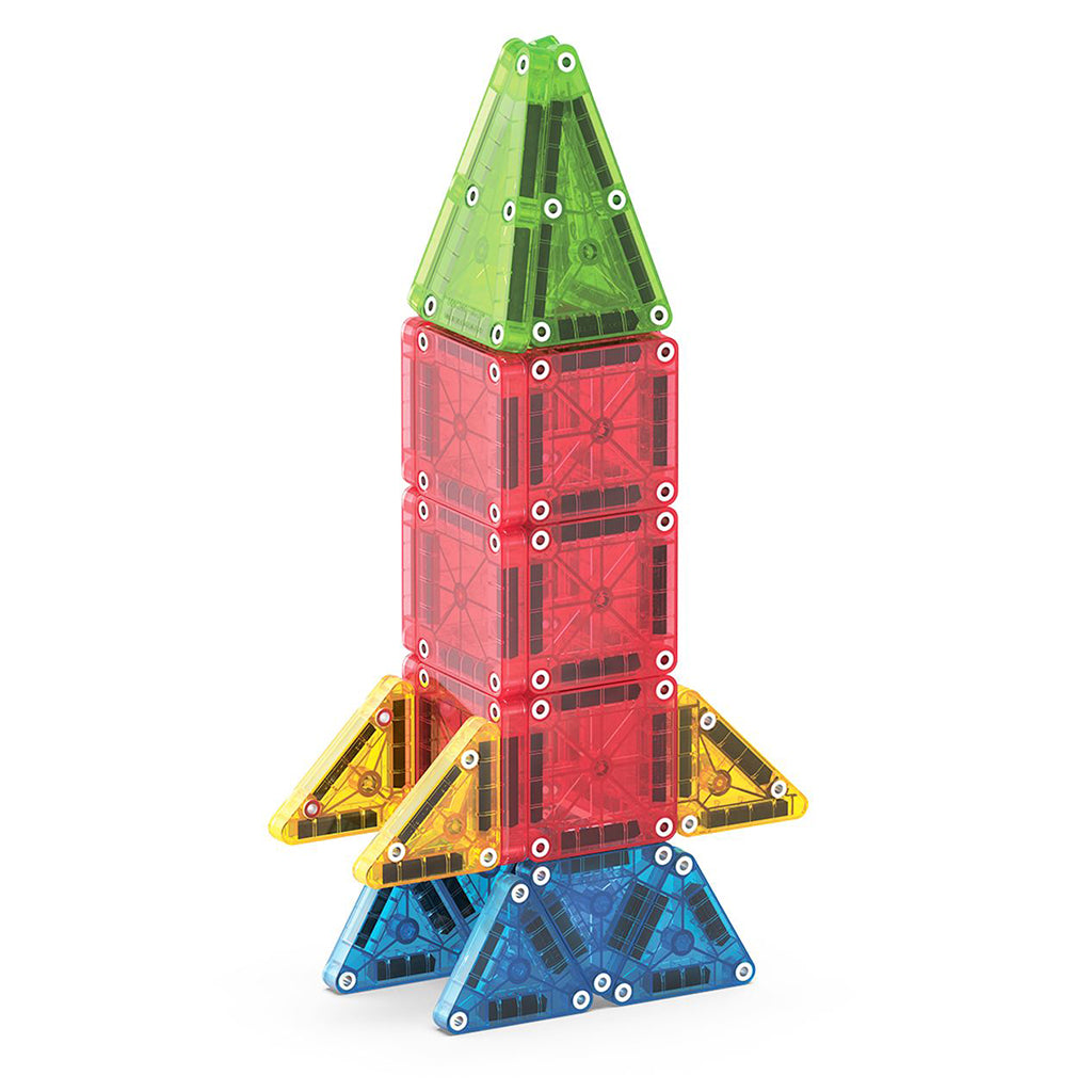 Magna-Tiles MicroMags rejsesæt, Magnetisk byggesæt m 26 dele