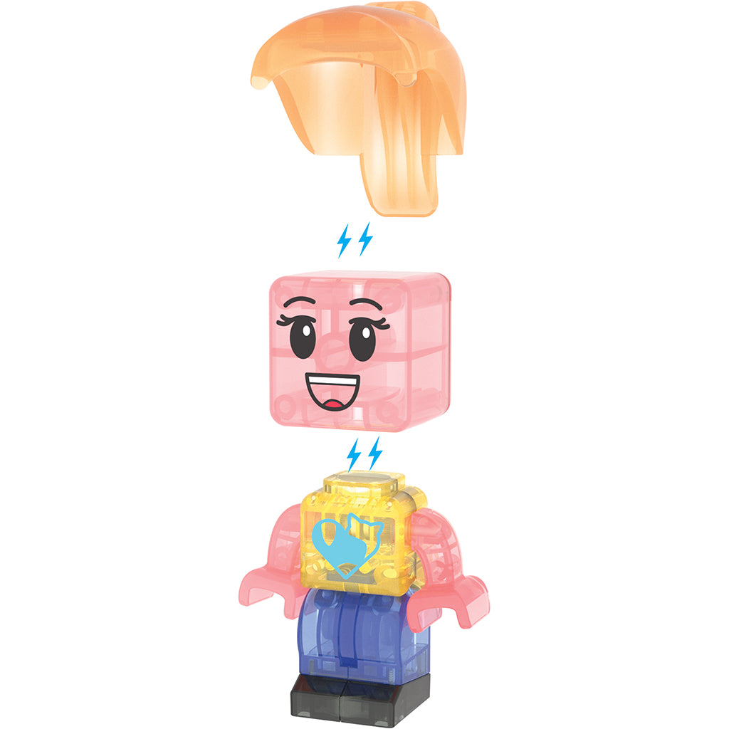 Magna-Tiles Magnetisk byggesæt, Kæledyrslegeland - 50 dele