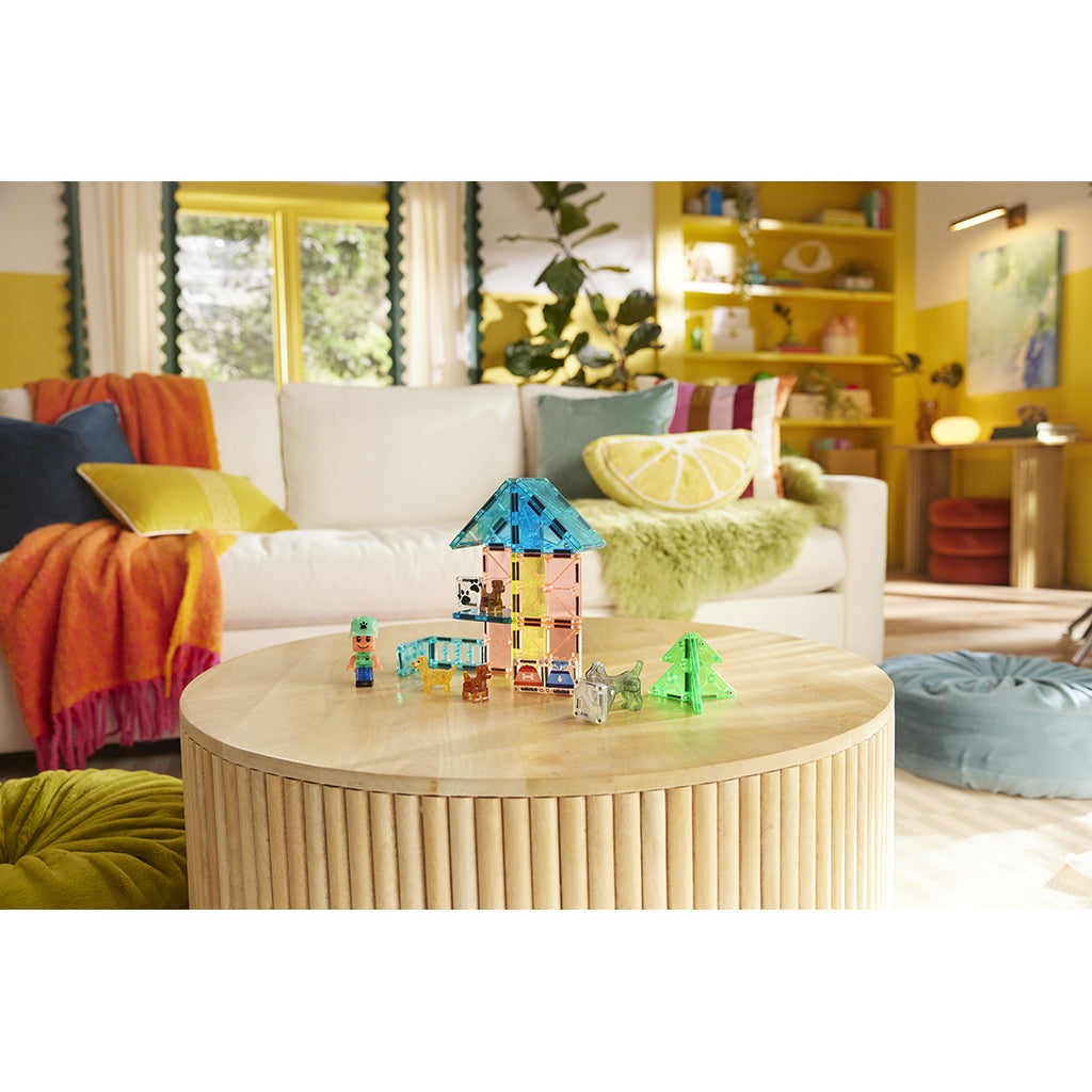 Magna-times Magnetisk Byggesæt, Hundedagpleje - 27 dele