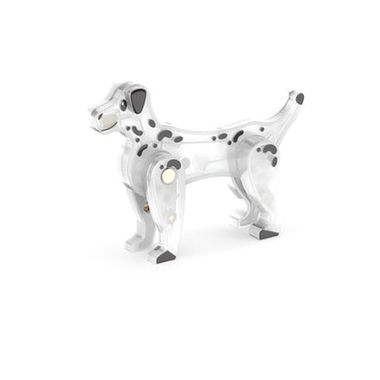 Magna-Tiles Magnetisk byggesæt, Brandstation med lys og lyd - 50 dele