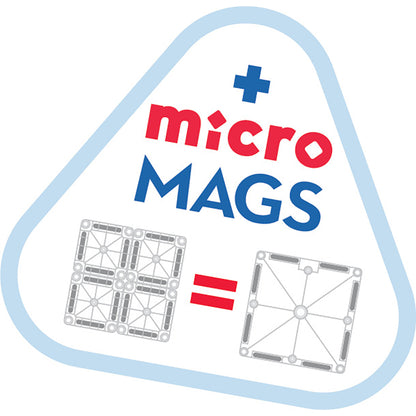 Magna-Tiles Magnetisk byggesæt, Rail Racer - dele