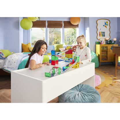 Magna-Tiles Magnetisk byggesæt, Rail Racer - dele