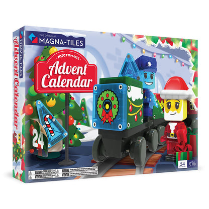 Magna-Tiles Magnetisk byggesæt, Aventskalender - Micro mags