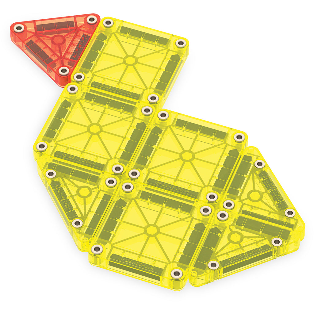 Magna-times Magnetisk Byggesæt, microMAGS Deluxe rejsesæt i æske - 55 dele
