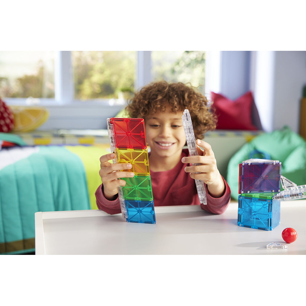 Magna-Tiles Magnetisk byggesæt, Kuglebane - 33 dele