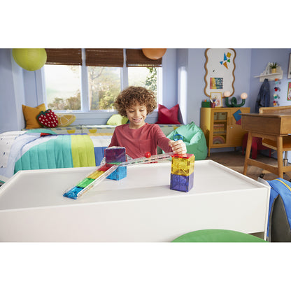 Magna-Tiles Magnetisk byggesæt, Kuglebane - 33 dele