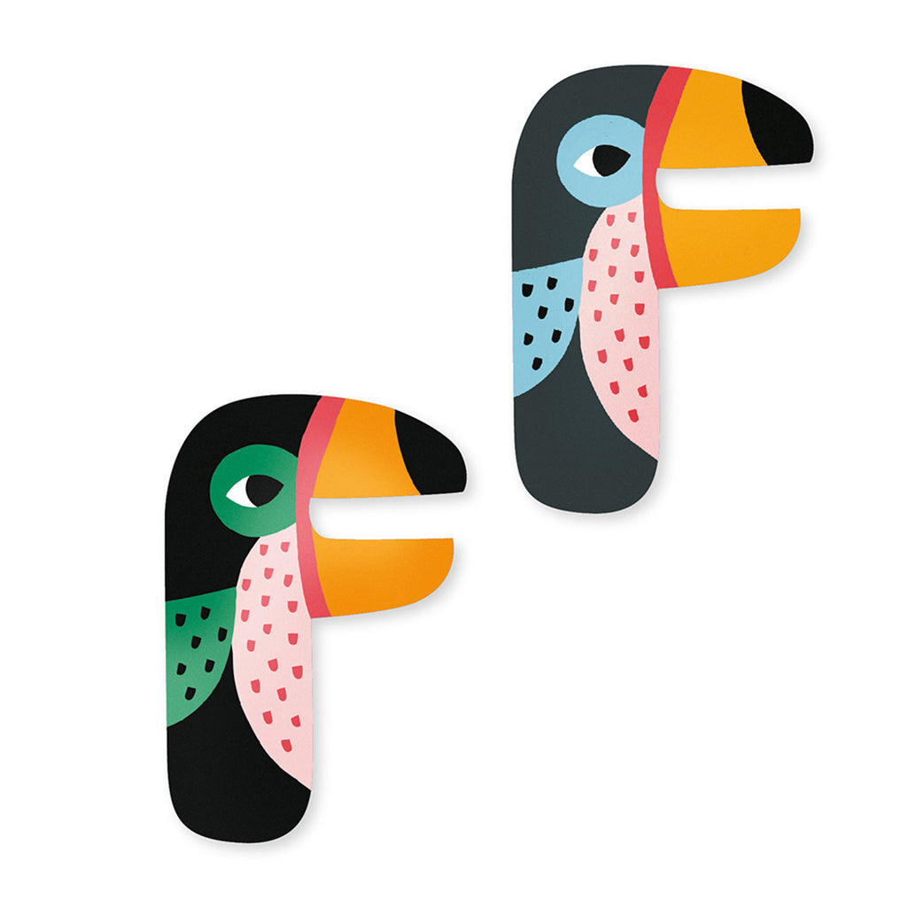 Vilac dyrebogstaver, Michelle Carlslund design - A-Å