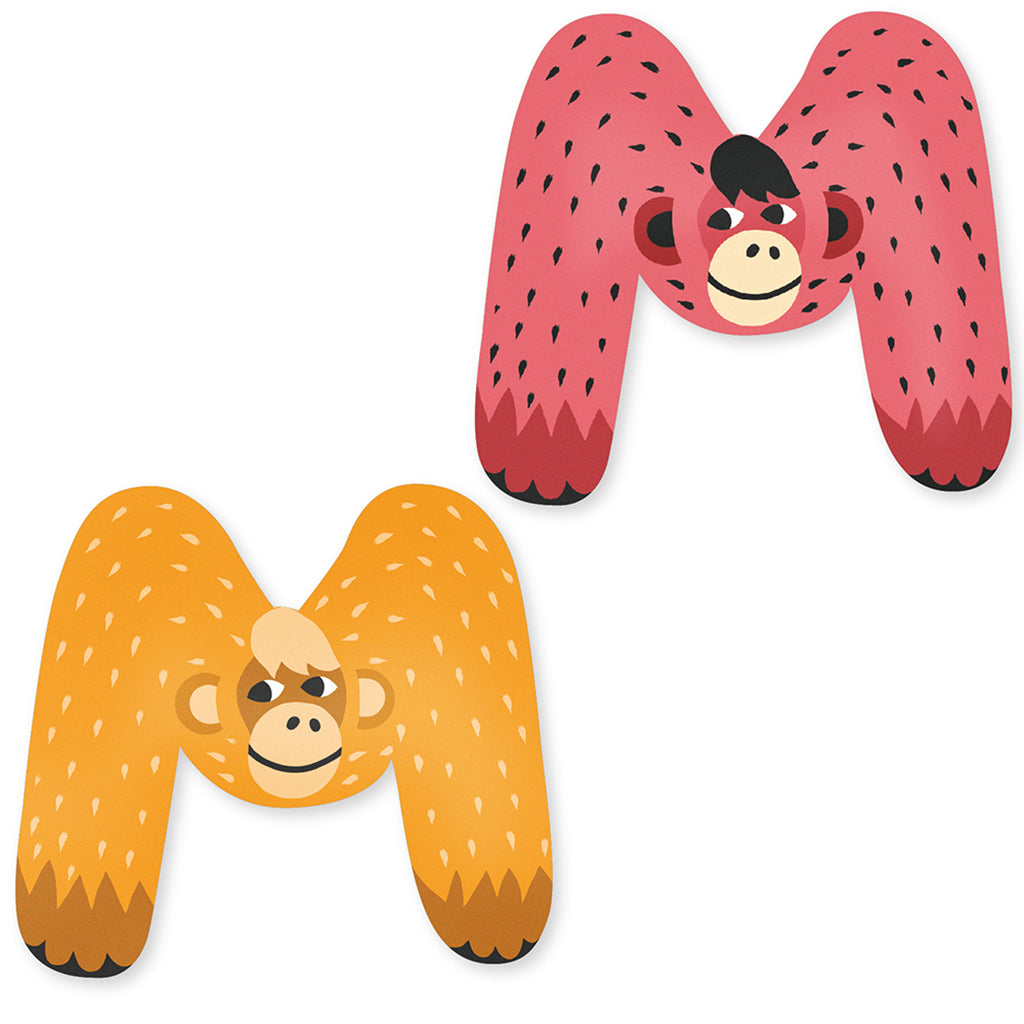 Vilac dyrebogstaver, Michelle Carlslund design - A-Å