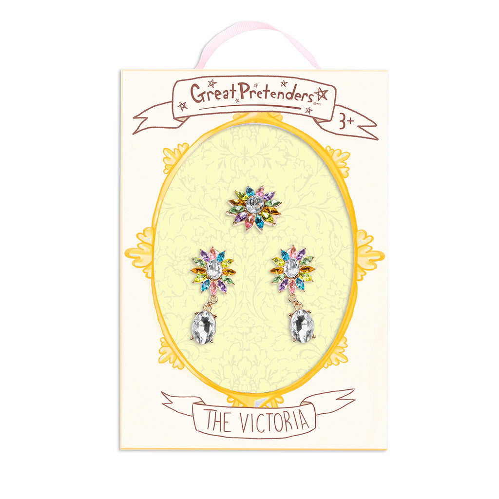 Great Pretenders, smykkesæt - Vitoria ring &amp; øreringe