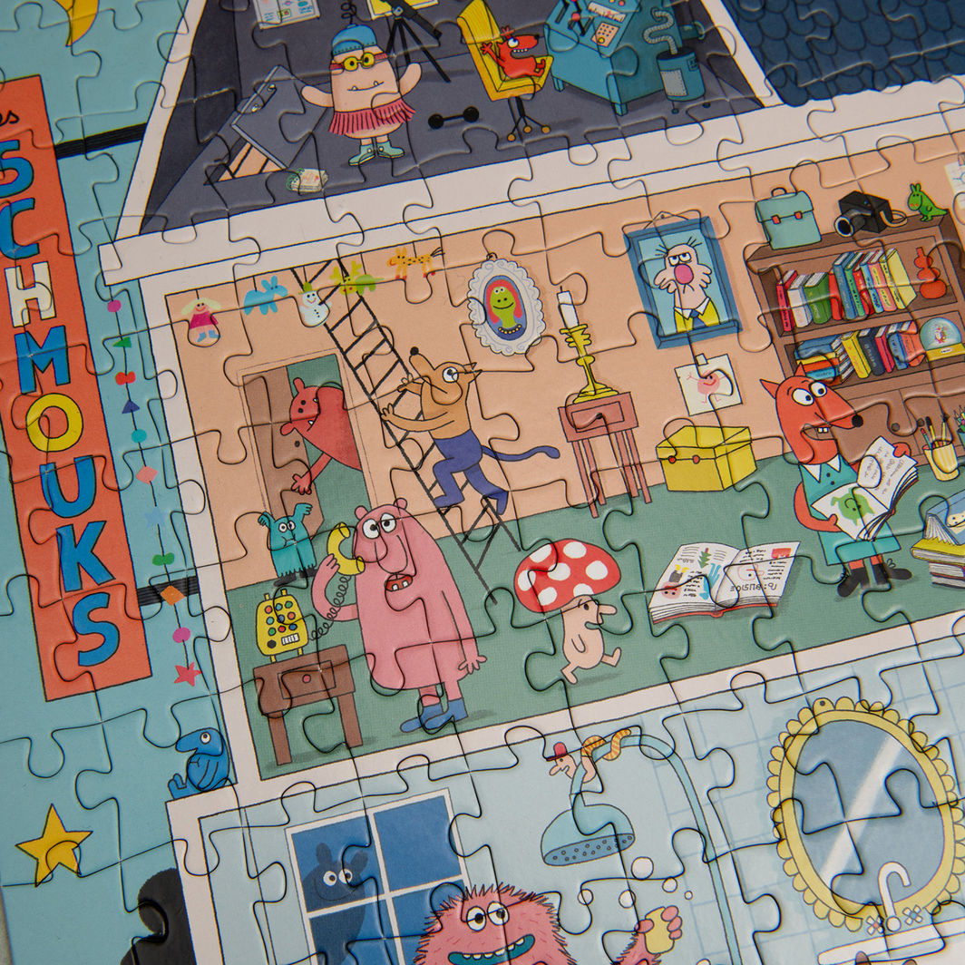 Moulin Roty Puslespil 500 brk, Home of the Schmouks