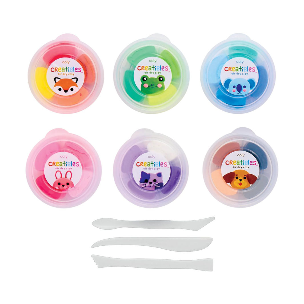 Ooly Selvhærdende ler, Deluxe Kit 24 farver - Creatibles