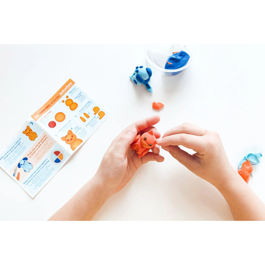 Ooly Selvhærdende ler - Pet BFFs 4 farver - Creatibles