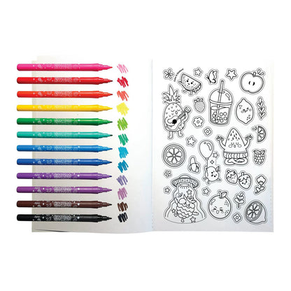 Ooly Tusser med duft og malebog, Yummy Yummy