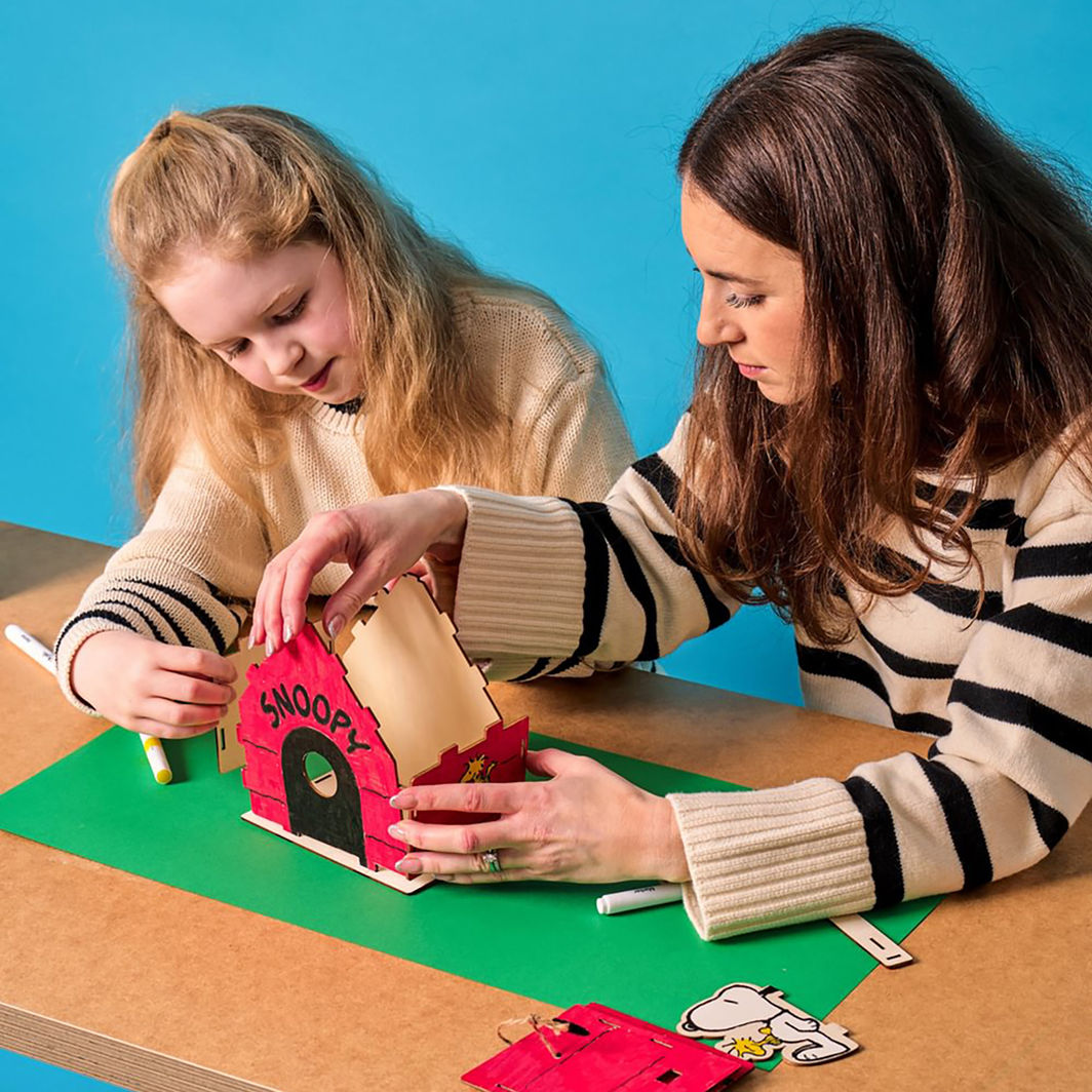 Ooly Fuglehus, Byg-og mal et fuglehus - Radiserne