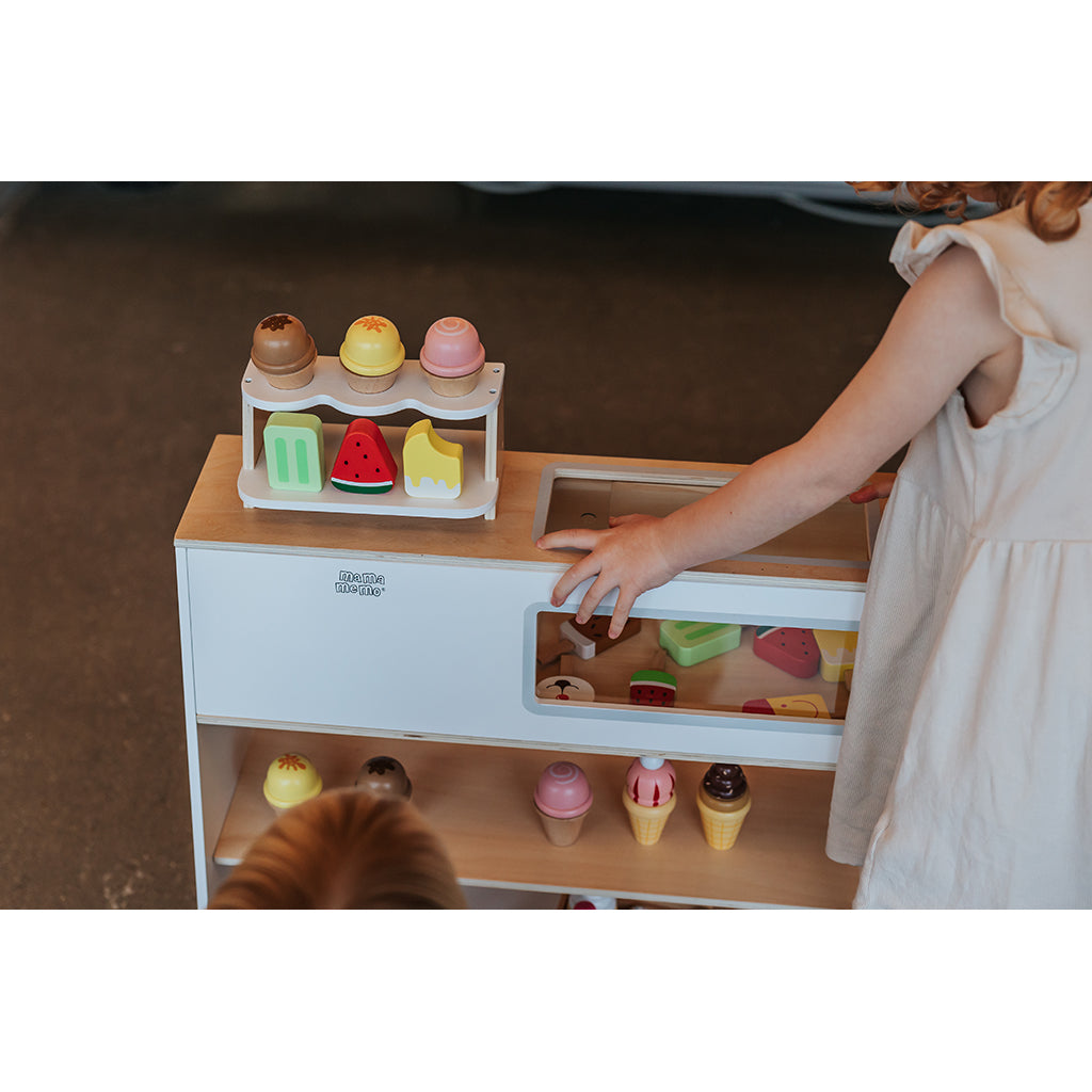 Mamamemo isbutik med fryser ( uden legemad)