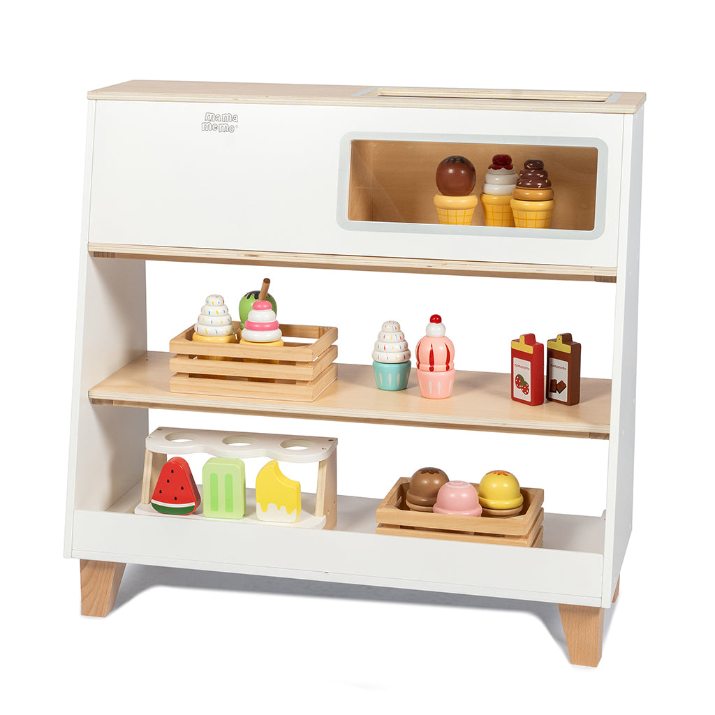 Mamamemo isbutik med fryser (uden legemad)