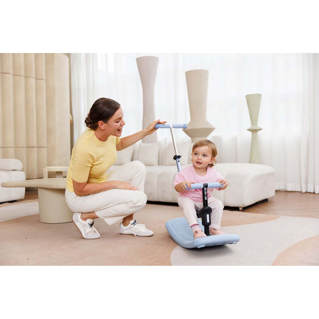 Micro løbehjul, Mini Deluxe LED, Rock &amp; Go - Ocean Slate