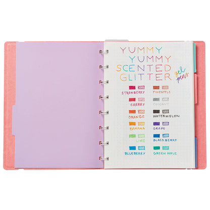 Ooly Gelpen med duft 12 stk, Yummy Yummy Glitter