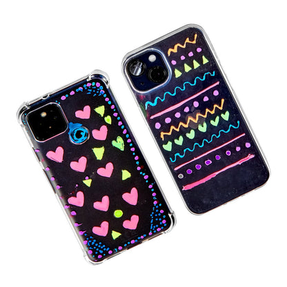 Ooly Gel Pen 6 stk, Multi-surface Deco - Jelly Gloss Neon