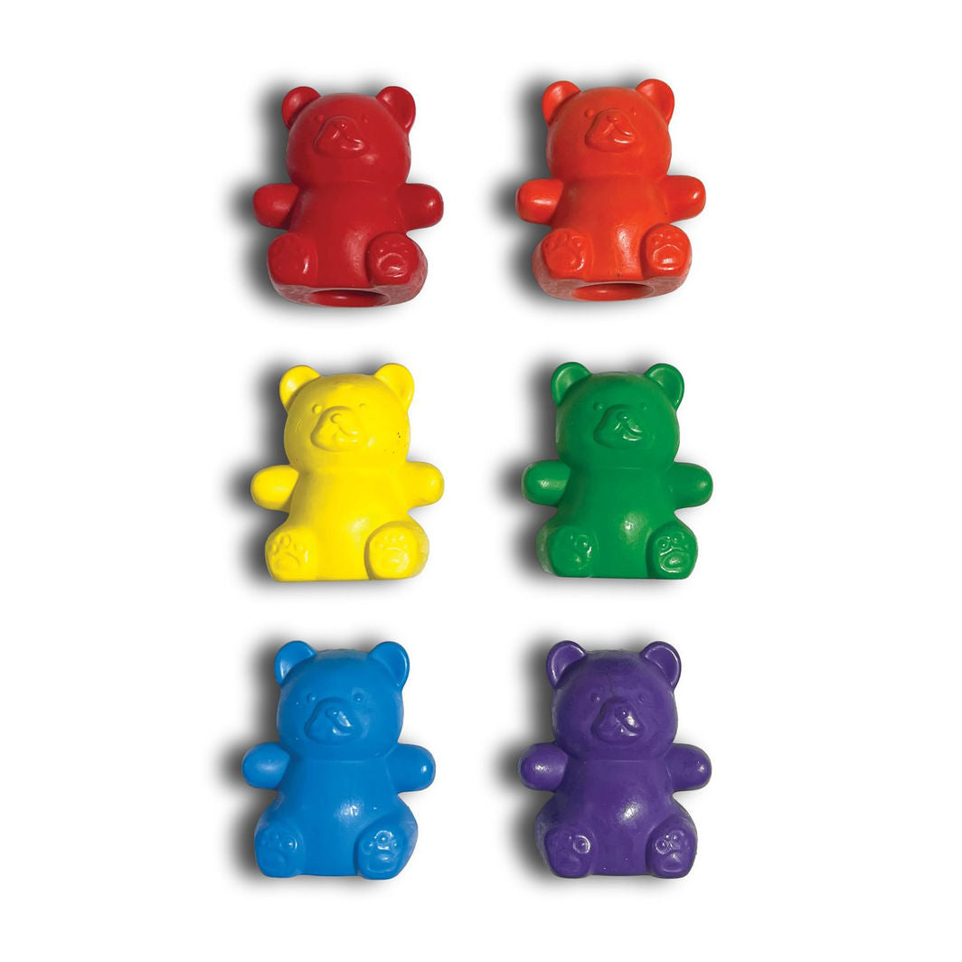 Ooly Farvekridt 6 stk, Cuddly Cubs Bear