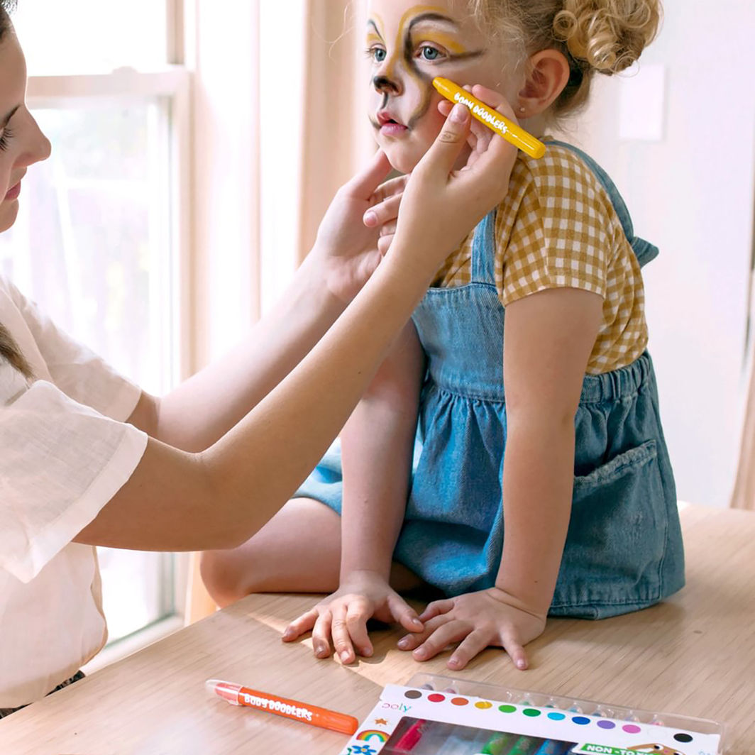 Ooly Ansigtsmaling til børn 12 stk - Face and Body Doodlers