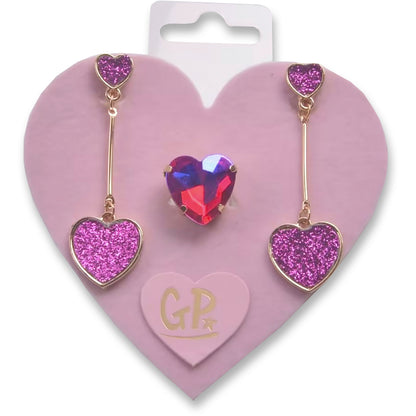 Great Pretenders fingerring og klipseøreringe til udklædning, My favorite