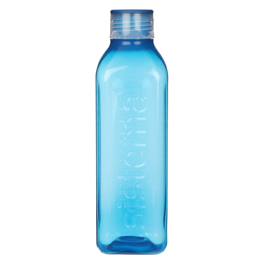 Sistema drikkedunk, Square bottle, 1 L - Ocean blue