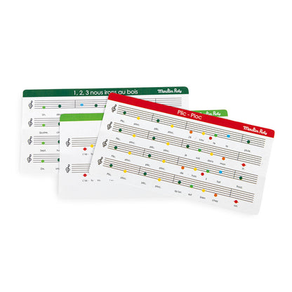 Moulin Roty Musik-klokker, Les Popipop