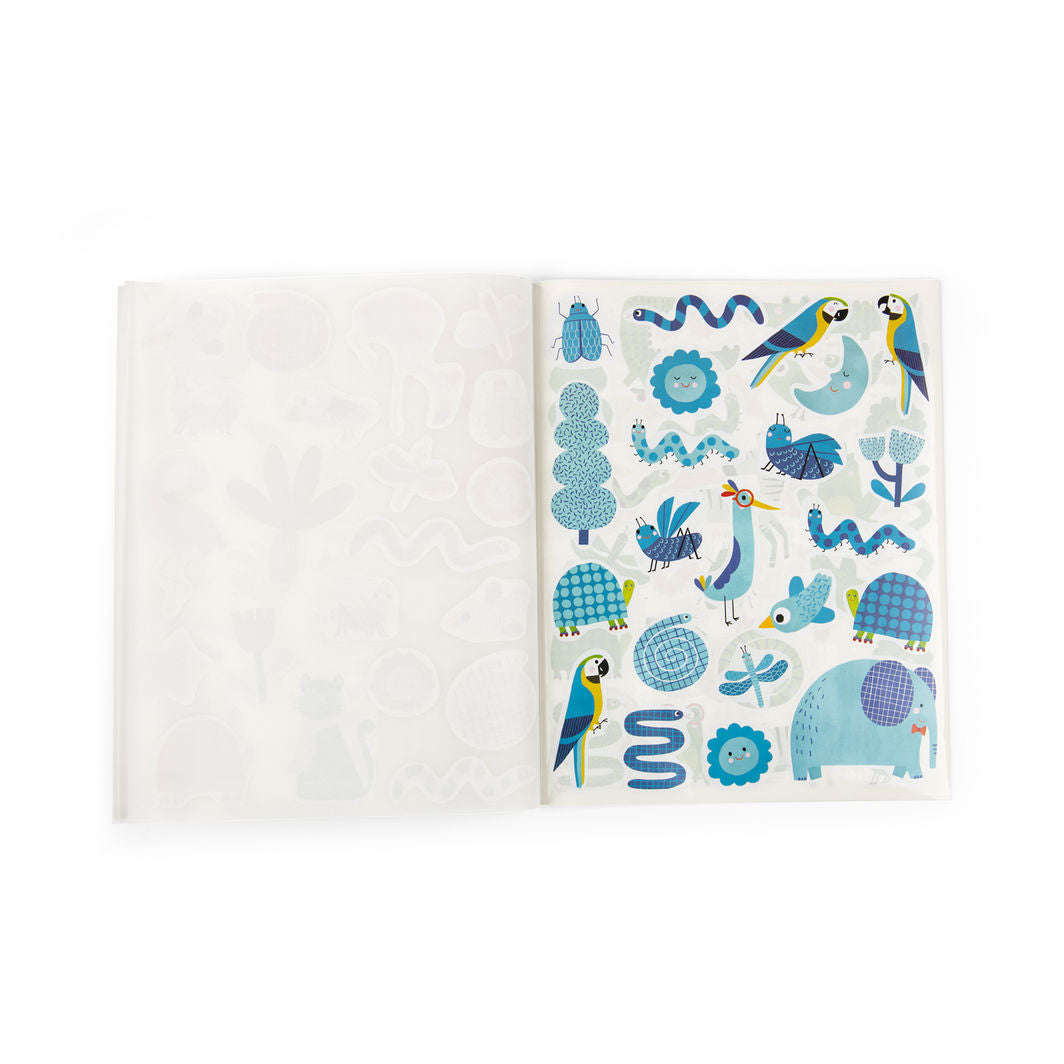 Moulin Roty Klistermærkebog 300 stk - Les Toupitis