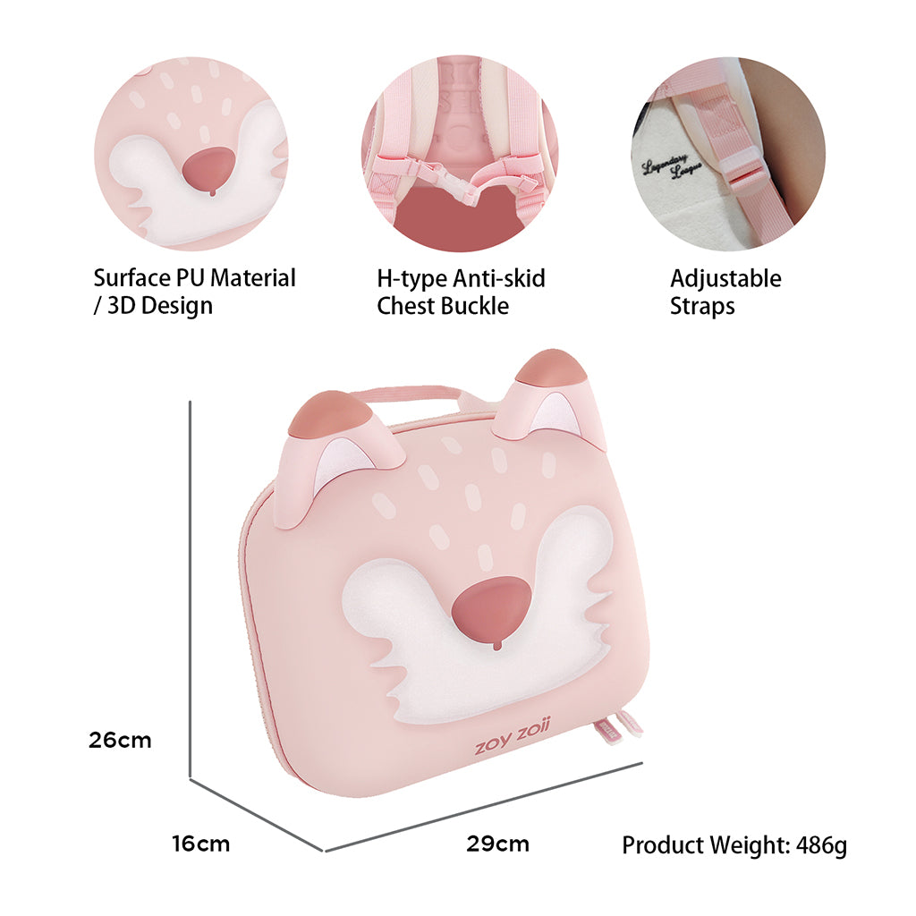 Zoy Zoii rygsæk, Pink fox