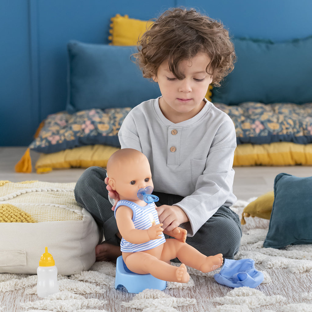 Corolle babydukke Mon Grand 36 cm, Paul - badedukke der kan drikke og tisse