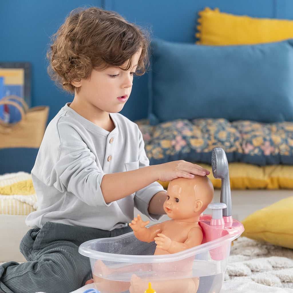 Corolle babydukke Mon Grand 36 cm, Paul - badedukke der kan drikke og tisse