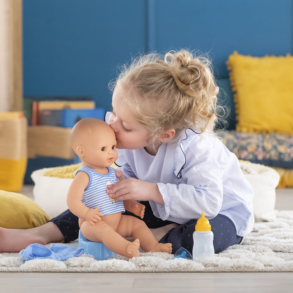 Corolle babydukke Mon Grand 36 cm, Paul - badedukke der kan drikke og tisse