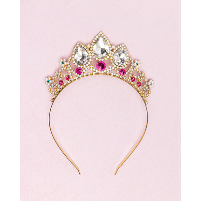 Great Pretenders hårbøjle m. diadem, Prinsesse